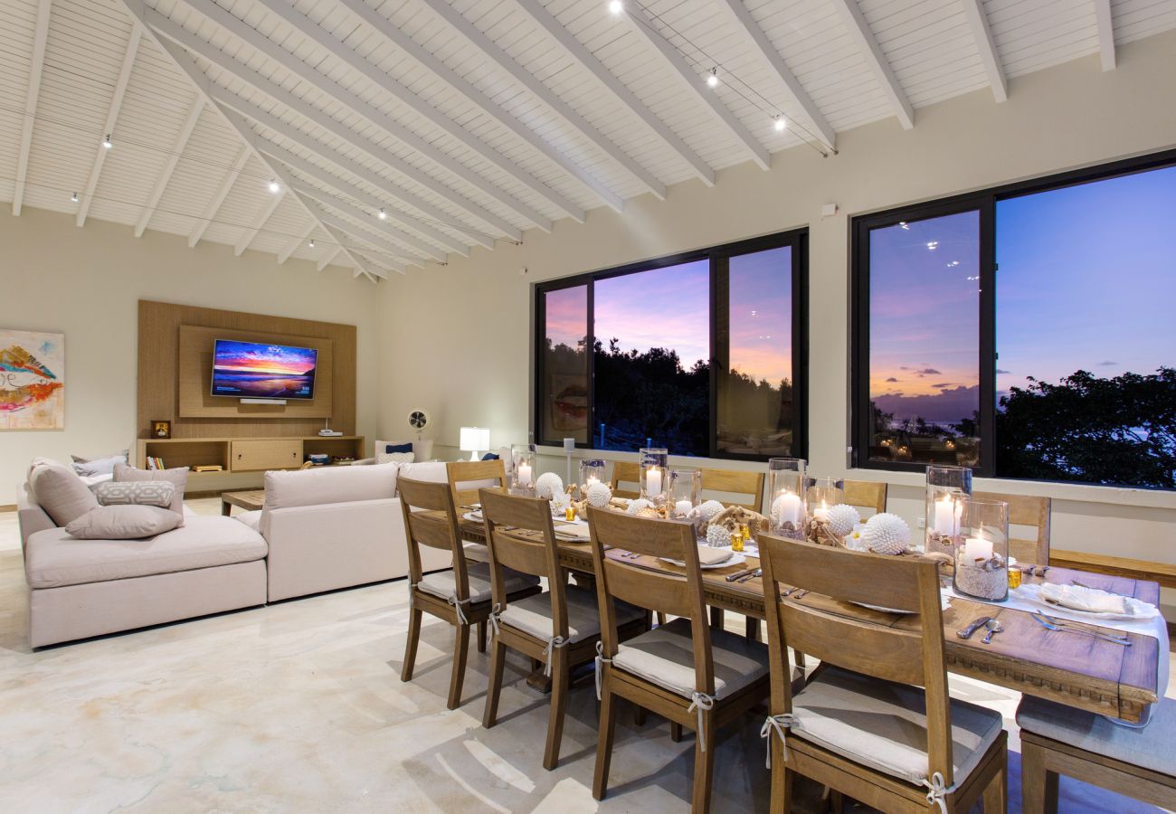 Villa in Limestone Bay - SandCastle Beach House Anguilla